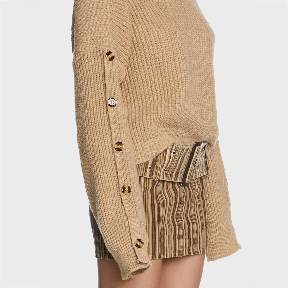 Ribbed Turtleneck Sweater (2)
