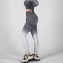 Custom Fitness Girl gradient seamless yoga leggings