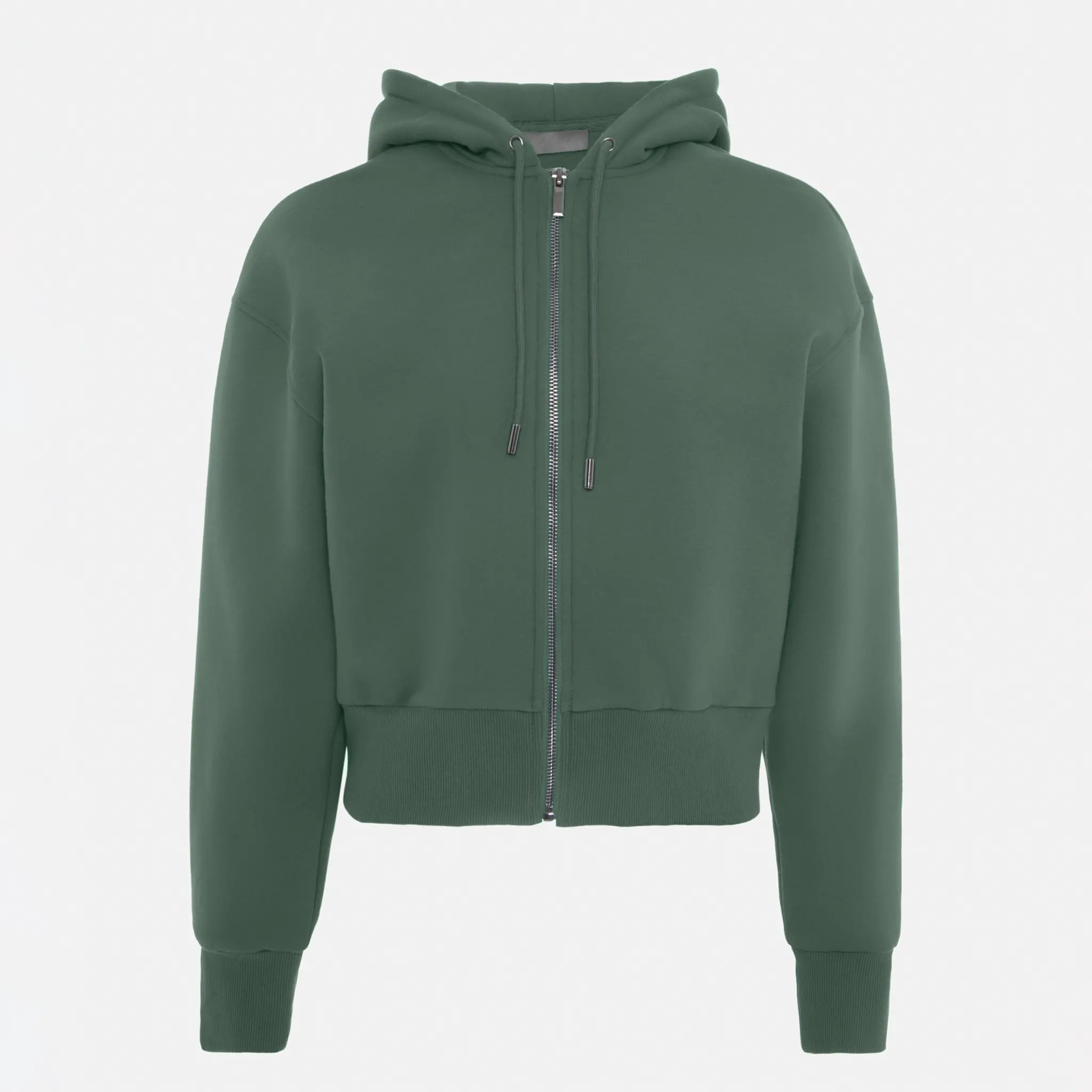 Cropped zip-up hoodie (6)