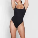 OEM womens seamless square neck bodysuit