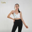 Womens Y Back Workout Yoga Bra (4)