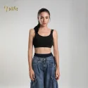 sports bra and wide leg pants set(2)