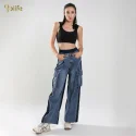 Sports bra and wide leg pants factory