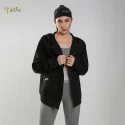 Women hoodie with zipper (2)