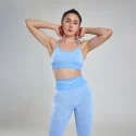 Seamless Leggings Yoga Gym Activewear Set (3)