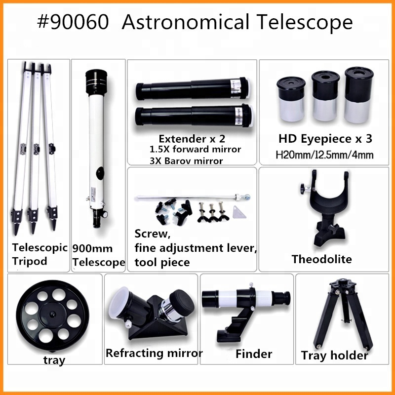 Large Refractor Astronomical Telescope