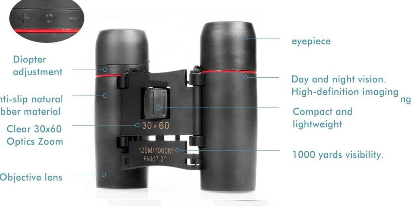 30X60 Binoculars