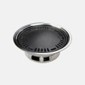 Backyard Cooking Stainless Steel Portable 14 Charcoal Grill Outdoor BBQ Grill