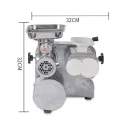 128 Multiple Function electric meat grinder Stainless Steel Meat Slicer Household desktop meat cutter machine