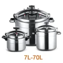 Thickened explosion-proof large capacity household pressure cooker