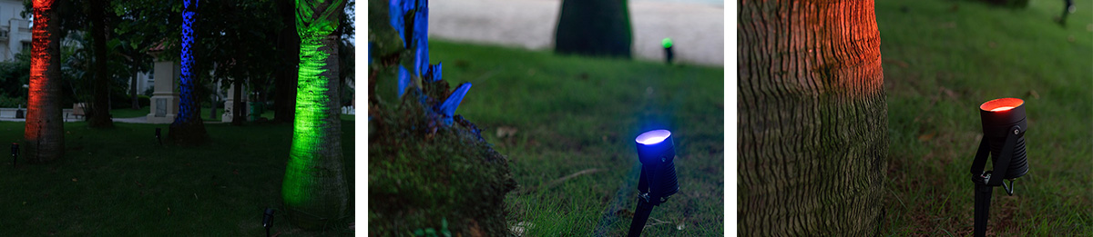 Foshan Factory Landscape Waterproof 20W RGB LED Garden Spot Light and LED Spike Light