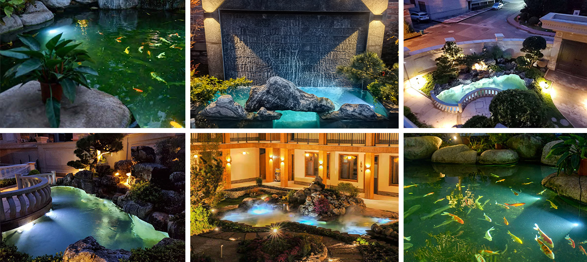 IP68 12W Outdoor Europe High Quality Aluminum Underwater LED Pool Light