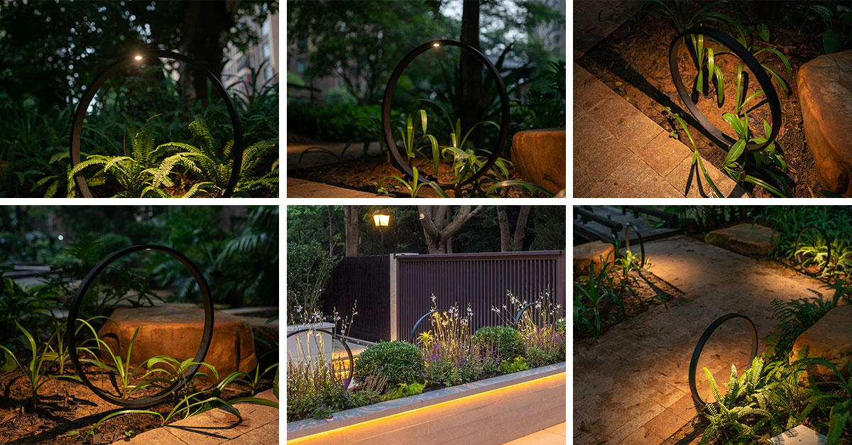 Original Design Landscape Waterproof LED Path Lights and LED Lawn Lights