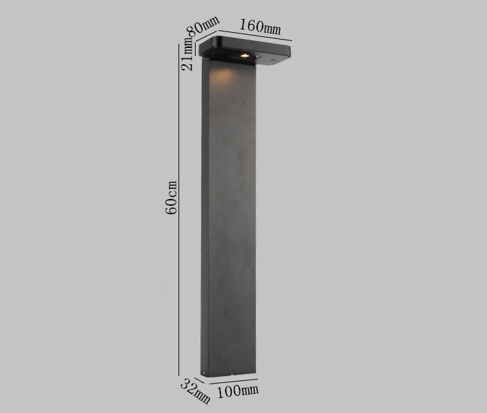 Hot Sell European Style Outdoor Landscape IP65 Waterproof LED Garden Bollard Light