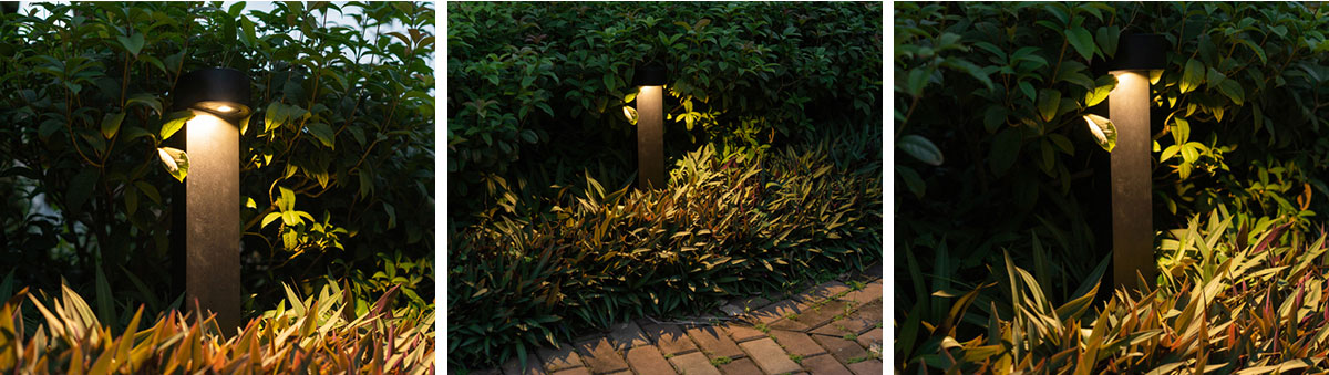 China Factory Aluminium Round European Design IP65 Outdoor Garden Pathway Light