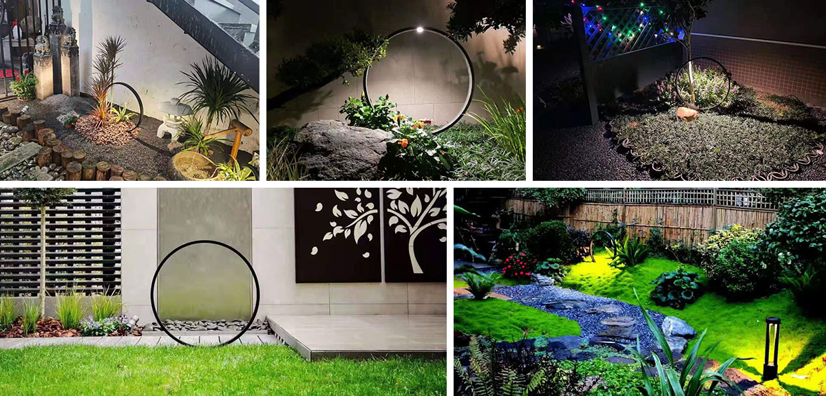 Original Design Landscape Waterproof LED Path Lights and LED Lawn Lights