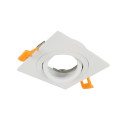 Easy Replacement Front Change Lamp Source MR16 GU10 Downlight Square Fitting