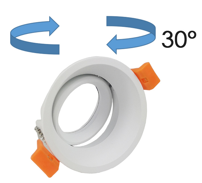 Recessed LED Spot Light Fixture for Module MR16 GU10