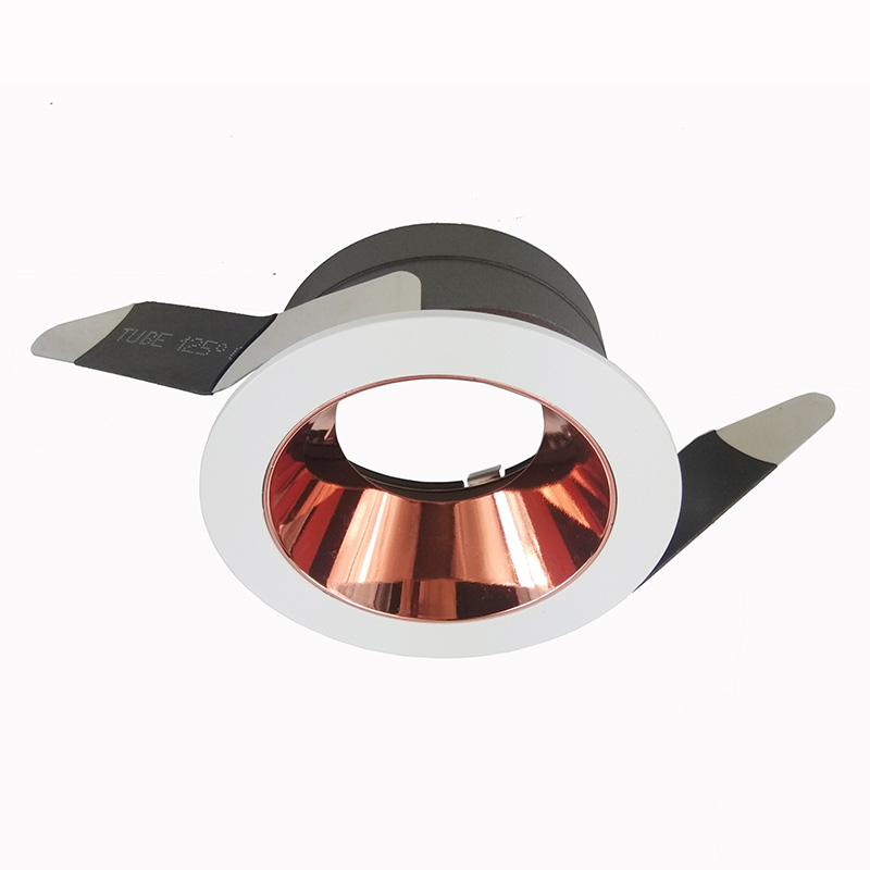 68mm Diameter Round GU10 or MR16 G5.3 Led Spot light Frame LED Downlight housing