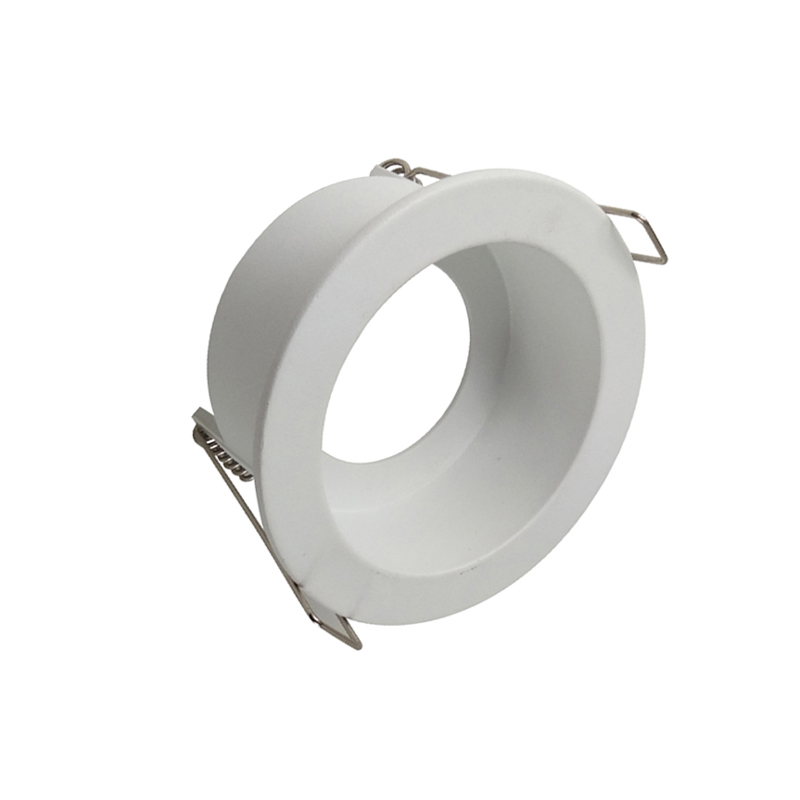 85mm Aluminium Fixed Recessed Light Round GU10 Downlight