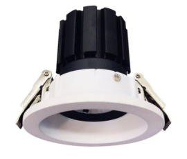 Aluminum 12W 25W Round Recessed Adjustable Downlihgt COB LED Rotatable Downlight