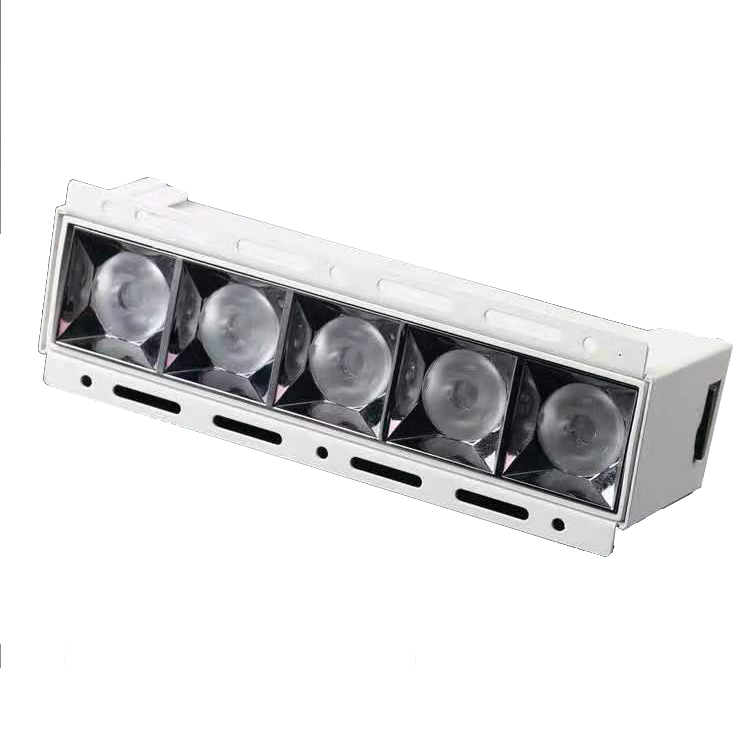  Embedded Recessed Trimless 3W 9W 12W 15W 27W 30W LED Grille Downlight and Linear Light