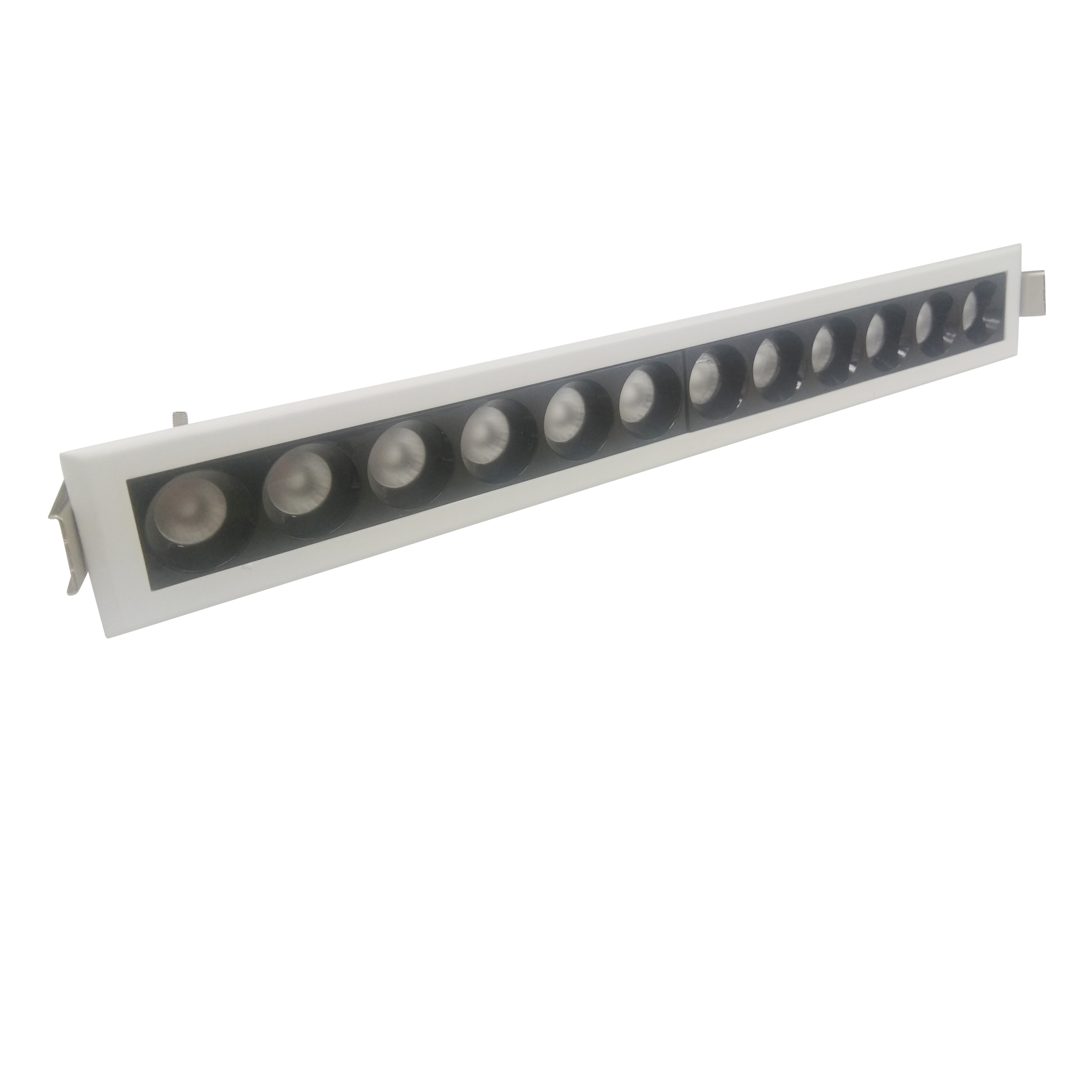 Aluminium Recessed 3w 6w 12w Small Linear Light