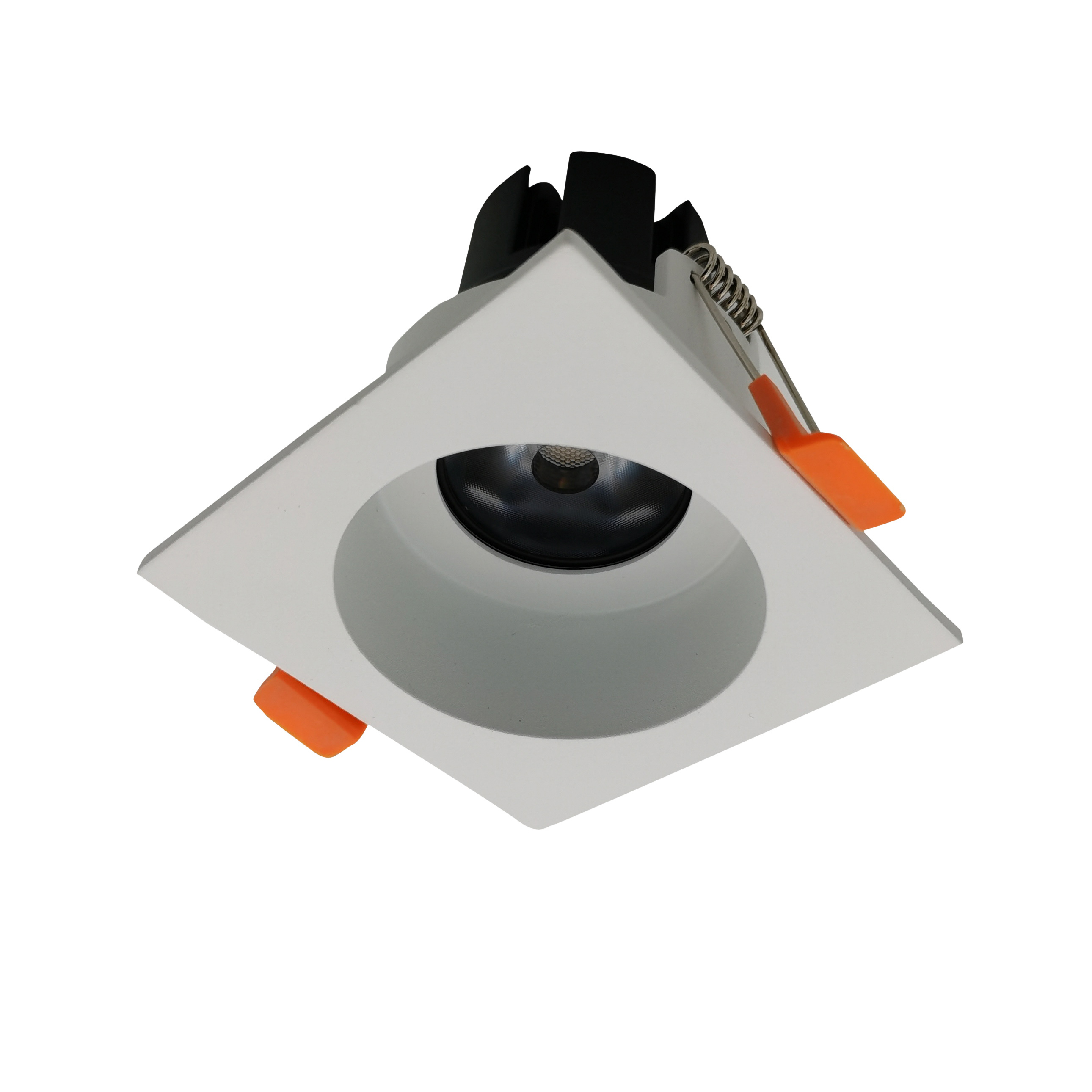 Square Outcut 80*80mm Non-adjustable Ceiling Recessed Round 7W 12W 15W 20W COB LED Spot Light