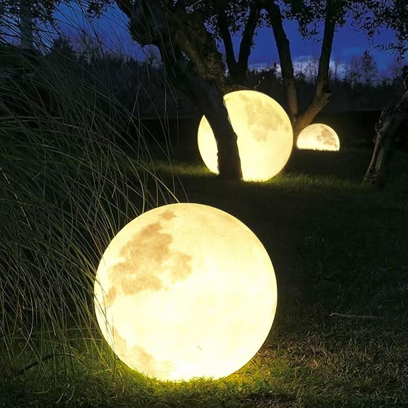 Outdoor Home Garden LED Spike Light Ball Light Moon Light Pendant Light