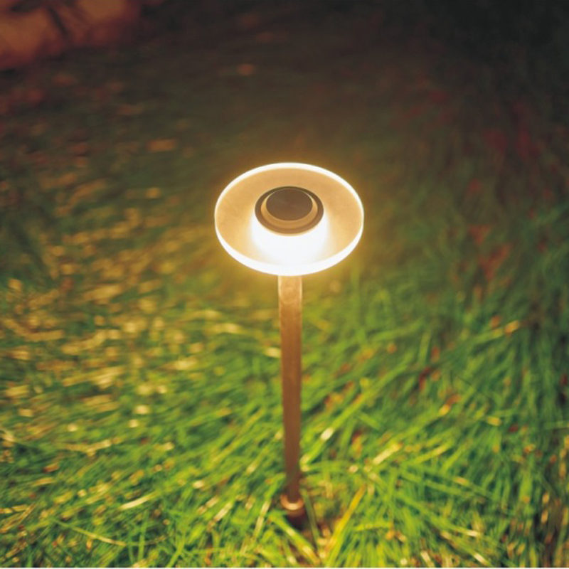 Landscape Waterproof Copper LED Spike Light Garden Light Lawn Light
