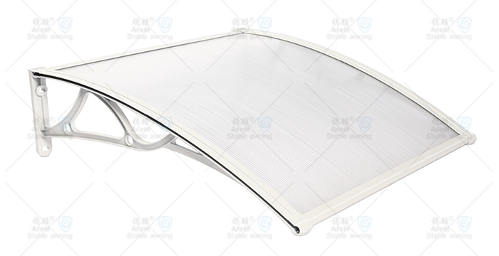 Window & Door Canopy with Hollow Board and Aluminum Brackets