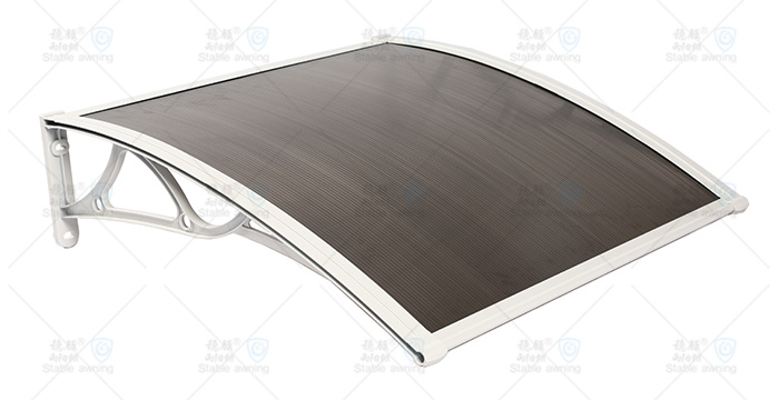 Window & Door Canopy with Hollow Board and Aluminum Brackets
