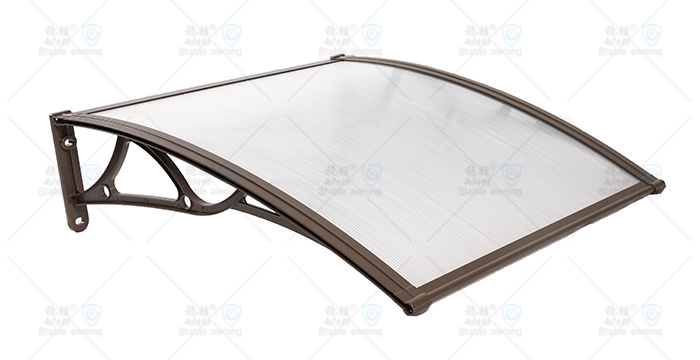 Window & Door Canopy with Hollow Board and Aluminum Brackets