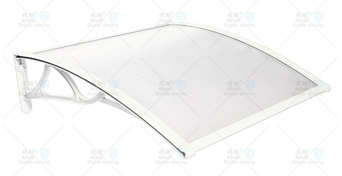 Window & Door Canopy with Hollow Board and Aluminum Brackets