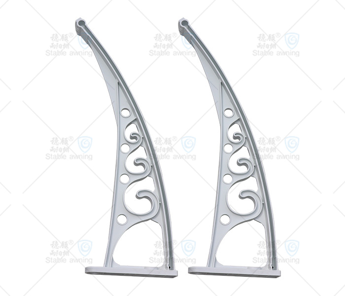 Plastic Brackets For Window & Door Canopy (Flower Roll)