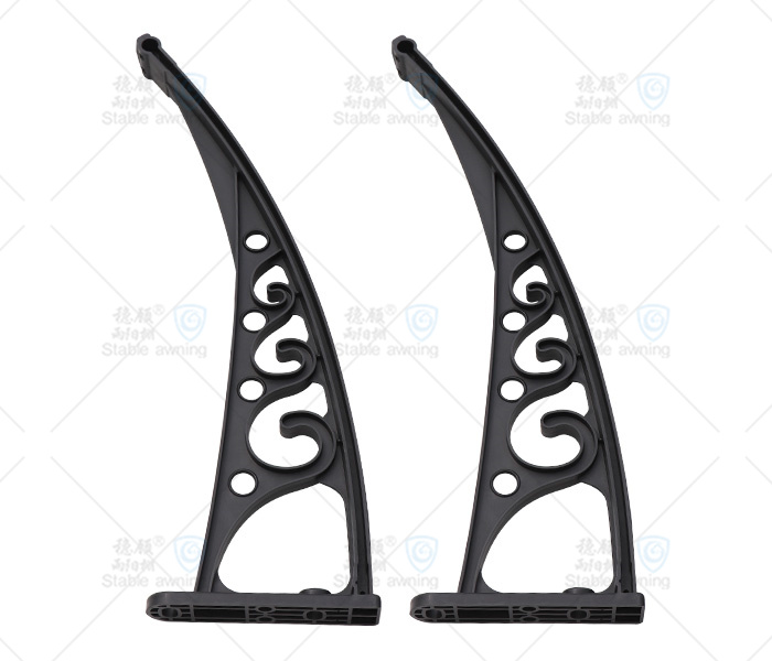 Plastic Brackets For Window & Door Canopy (Flower Roll)