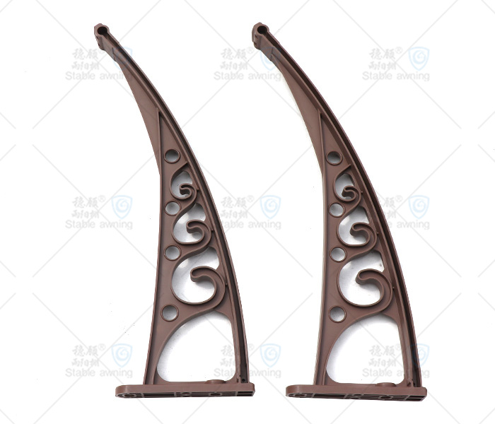 Plastic Brackets For Window & Door Canopy (Flower Roll)
