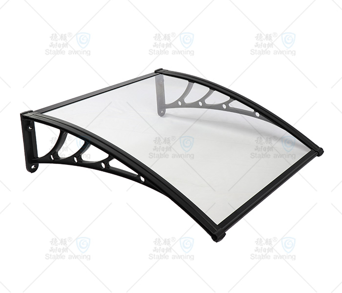 Window & Door Canopy with Solid Board and Plastic Brackets