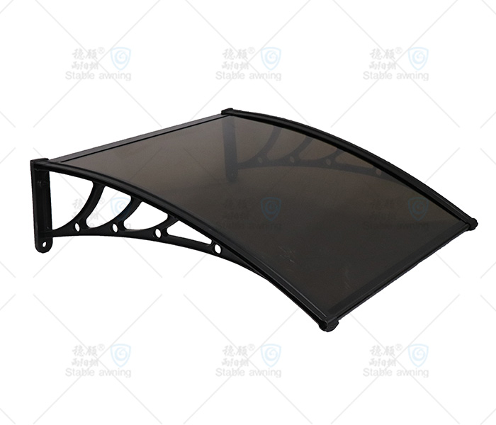 Window & Door Canopy with Solid Board and Plastic Brackets