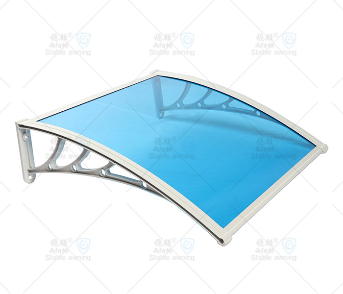 Window & Door Canopy with Solid Board and Plastic Brackets