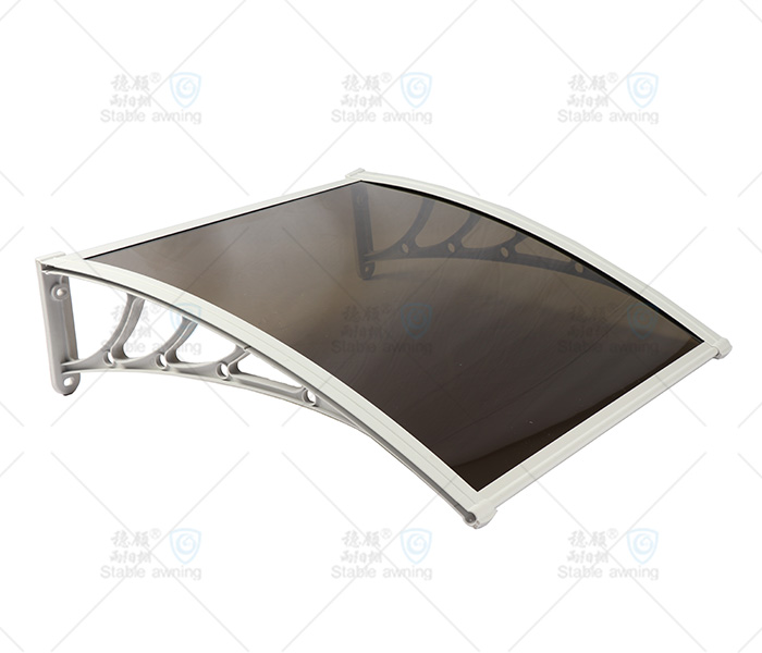 Window & Door Canopy with Solid Board and Plastic Brackets