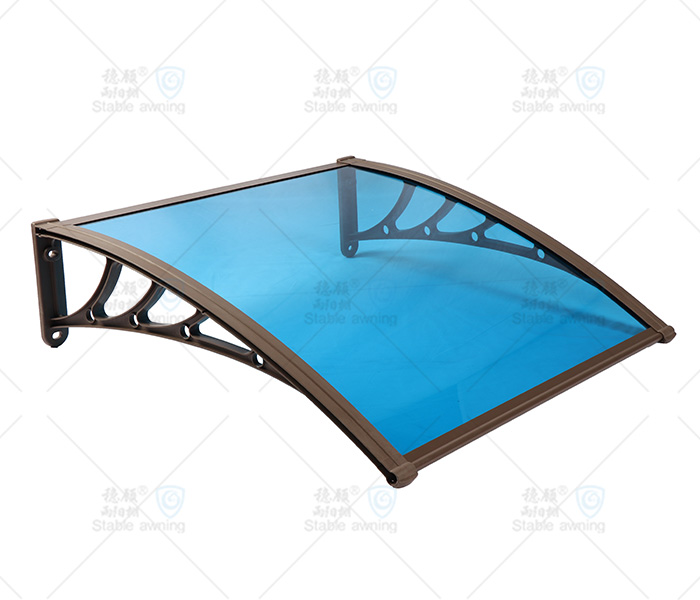 Window & Door Canopy with Solid Board and Plastic Brackets