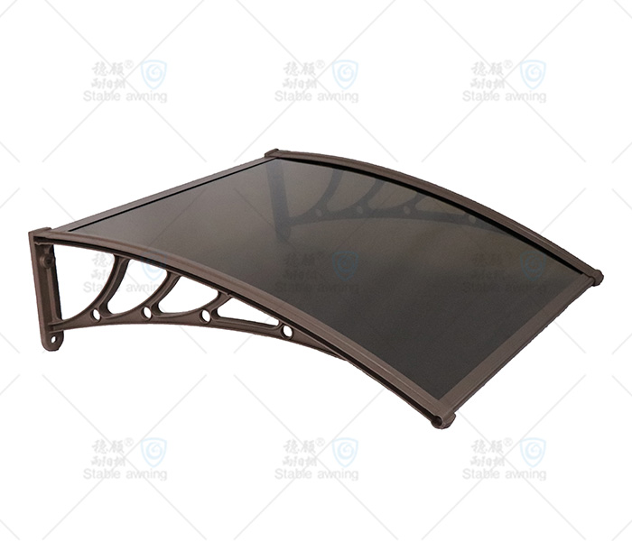 Window & Door Canopy with Solid Board and Plastic Brackets