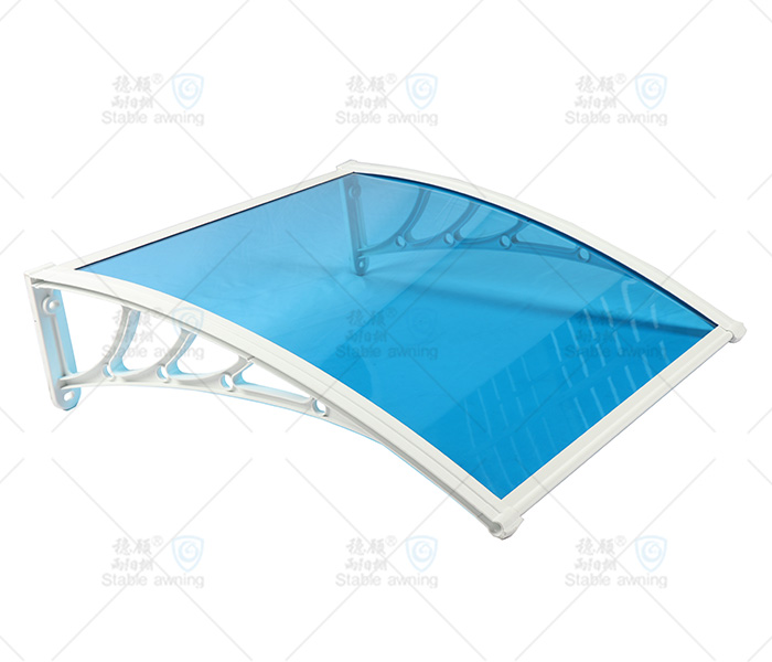 Window & Door Canopy with Solid Board and Plastic Brackets