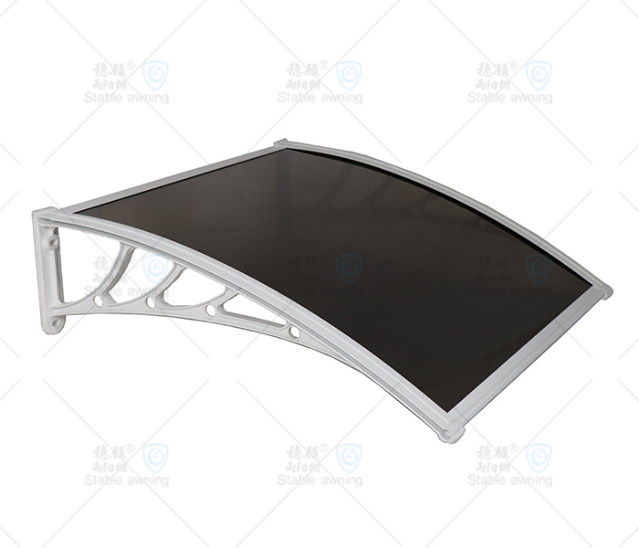 Window & Door Canopy with Solid Board and Plastic Brackets