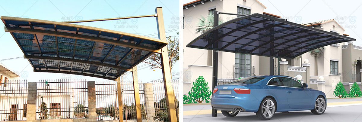 Cantilever Type Carport