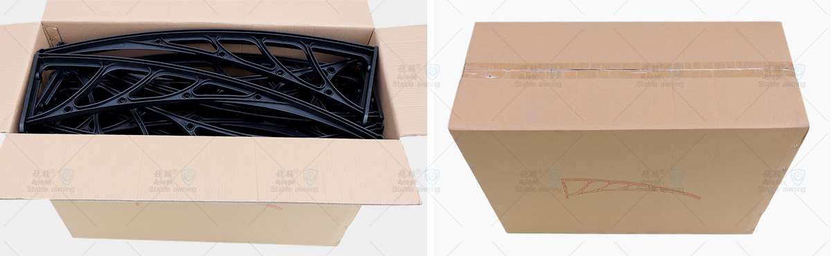 Plastic Brackets For Window & Door Canopy