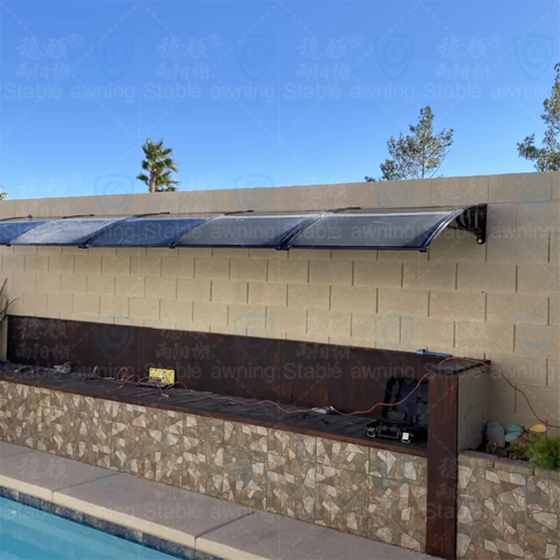 Polycarbonate sheet canopy is not durable? That's why you won't choose polycarbonate board.