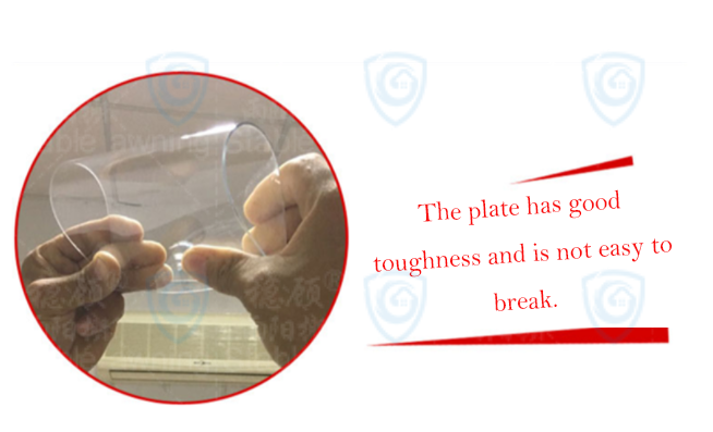 Polycarbonate sheet canopy is not durable? That's why you won't choose polycarbonate board.