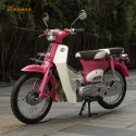 vintage motorcycle pink